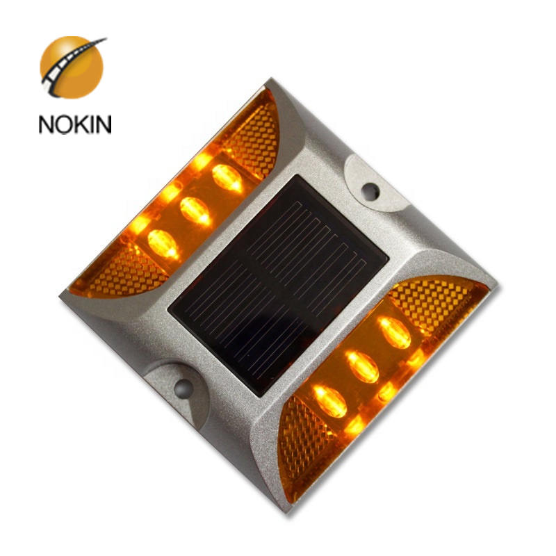 raised solar studs light with 6 bolts company-Nokin Road Studs